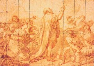 <a href="/" onclick="if (history.length > 1) {history.back();return false;}">←</a>  <a href="https://www.echampe.com/tag/carlo-maratta/" class="ga-autore-link"><strong>Carlo Maratta (bottega)</strong></a> | Il sacrificio di Noè uscito dall'arca