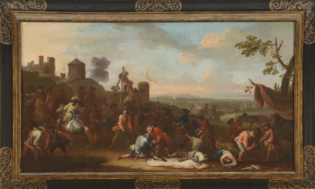 Battaglia con saccheggio nel campo nemico