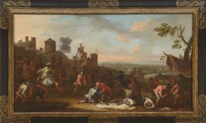 Battaglia con saccheggio nel campo nemico