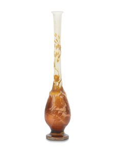 Vaso “soliflore” in vetro doppio